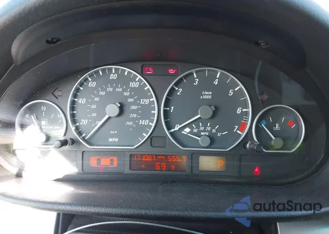 2004 BMW 330Ci из США, поврежденный, VIN WBABD53494PL10036